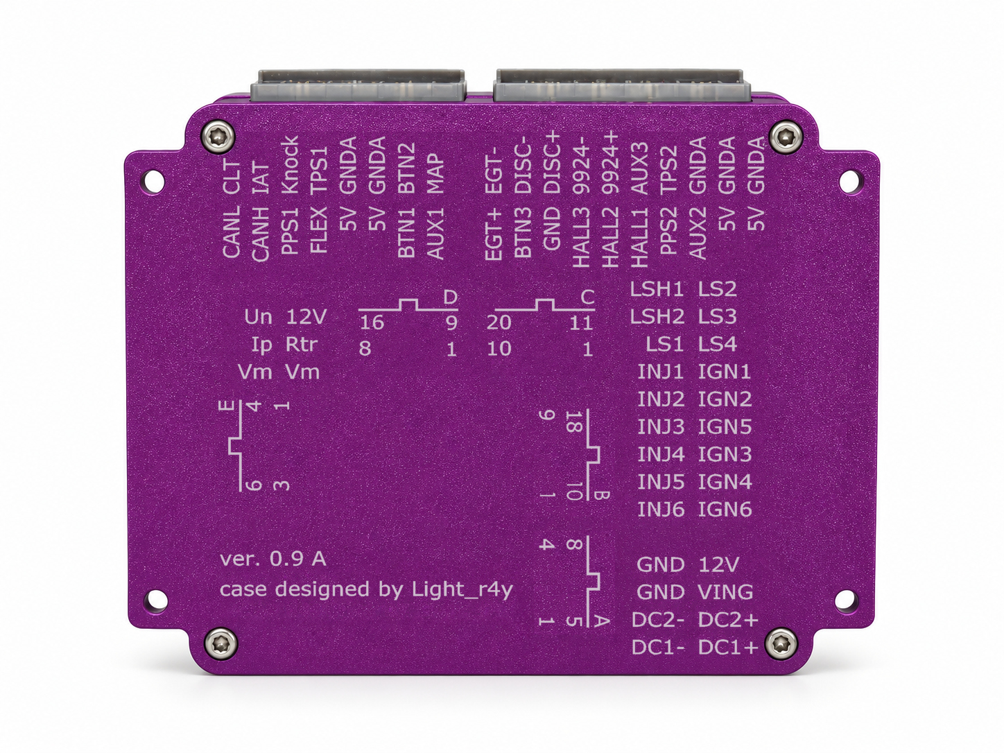 Enclosure uaEFI underside
